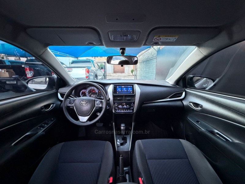YARIS 1.5 16V FLEX SEDAN XL PLUS TECH MULTIDRIVE3 - 2021 - ESTâNCIA VELHA