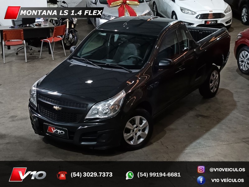 montana 1.4 mpfi ls cs 8v flex 2p manual 2017 caxias do sul