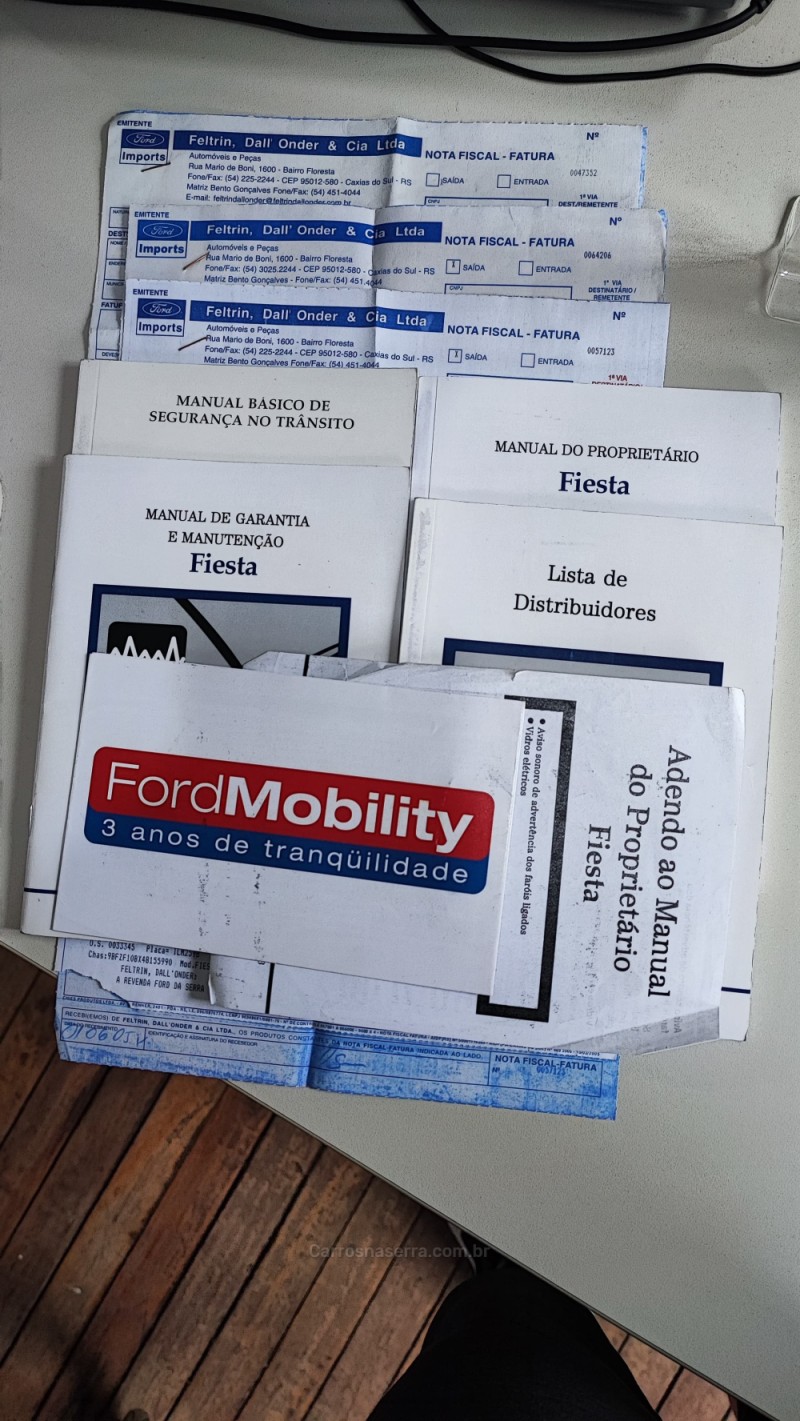 FIESTA 1.0 MPI 8V GASOLINA 4P MANUAL - 2004 - FARROUPILHA