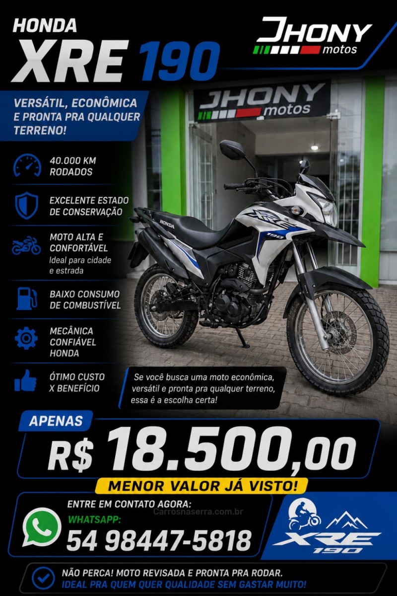 XRE 190 ABS 