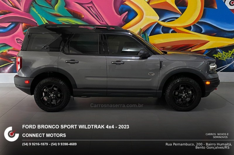 BRONCO 2.0 SPORT WILDTRAK ECOBOOST 16V TURBO 4P AUTOMÁTICA - 2023 - BENTO GONçALVES
