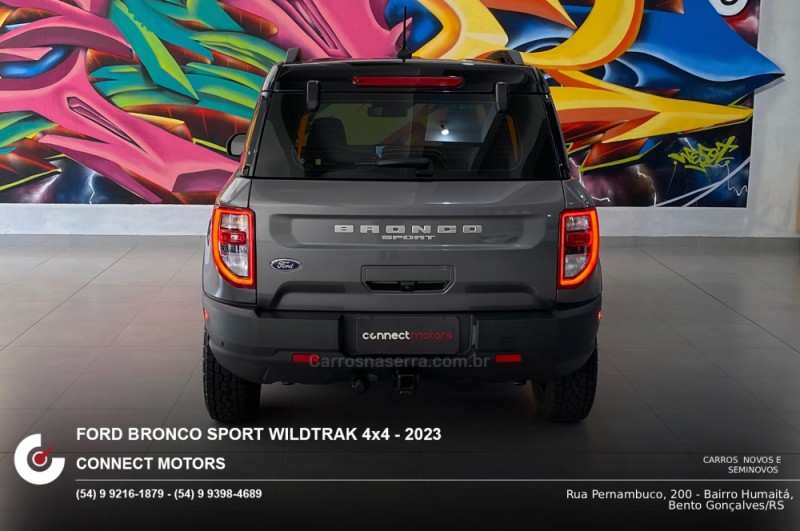 BRONCO 2.0 SPORT WILDTRAK ECOBOOST 16V TURBO 4P AUTOMÁTICA - 2023 - BENTO GONçALVES