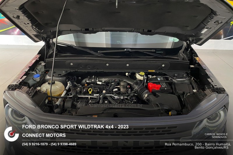 BRONCO 2.0 SPORT WILDTRAK ECOBOOST 16V TURBO 4P AUTOMÁTICA - 2023 - BENTO GONçALVES
