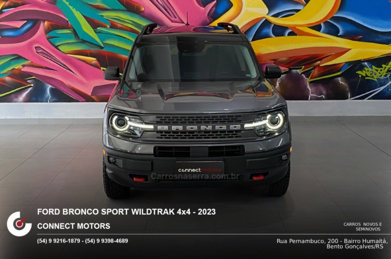 BRONCO 2.0 SPORT WILDTRAK ECOBOOST 16V TURBO 4P AUTOMÁTICA - 2023 - BENTO GONçALVES