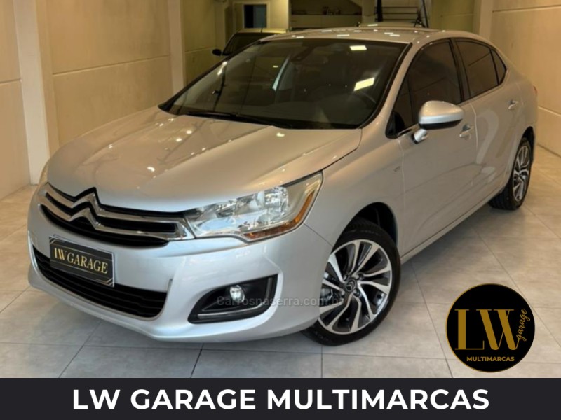 c4 lounge 2.0 mpfi exclusive 16v flex 4p automatico 2014 bento goncalves