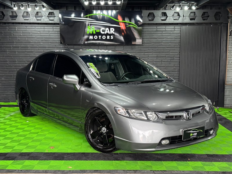 civic 1.8 lxs 16v flex 4p automatico 2008 feliz