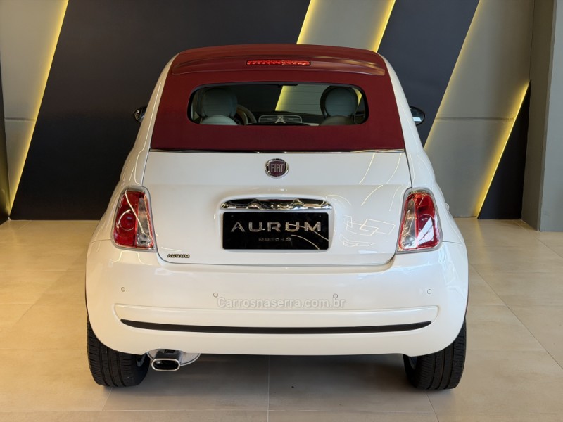 500 1.4 CABRIO 8V FLEX 2P MANUAL - 2014 - CAXIAS DO SUL