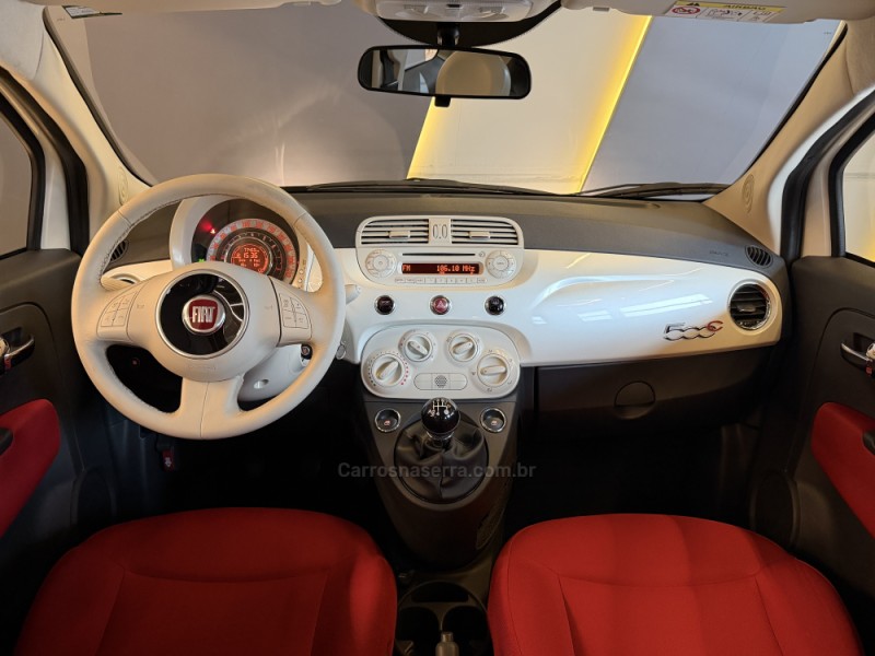 500 1.4 CABRIO 8V FLEX 2P MANUAL - 2014 - CAXIAS DO SUL