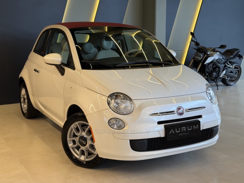 500 1.4 cabrio 8v flex 2p manual 2014 caxias do sul