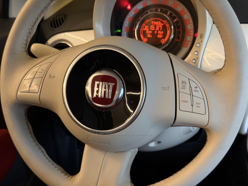 500 1.4 CABRIO 8V FLEX 2P MANUAL - 2014 - CAXIAS DO SUL