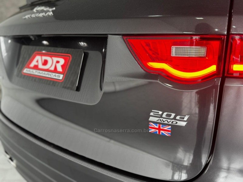 F-PACE 2.0 DIESEL PRESTIGE 180CV 4P AUTOMÁTICO - 2017 - CAXIAS DO SUL