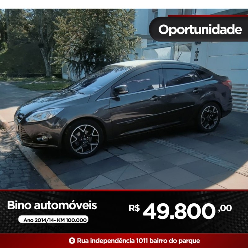 FOCUS 2.0 TITANIUM SEDAN 16V FLEX 4P AUTOMÁTICO
