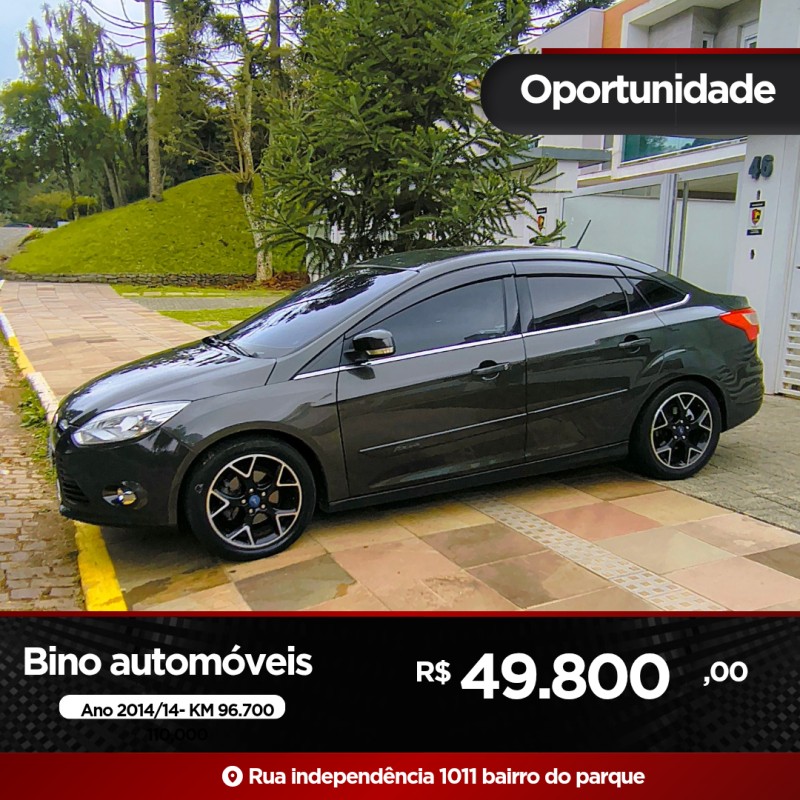focus 2.0 titanium sedan 16v flex 4p automatico 2014 farroupilha