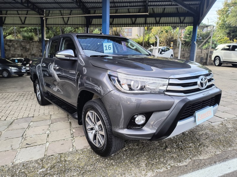 hilux 2.8 srx 4x4 cd 16v diesel 4p automatico 2016 bento goncalves