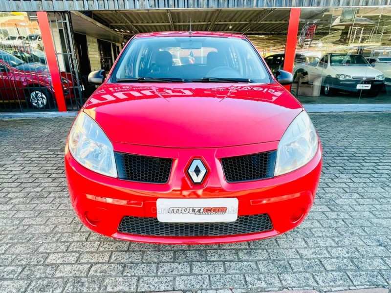 SANDERO 1.0 AUTHENTIQUE 16V FLEX 4P MANUAL - 2010 - CAMPO BOM
