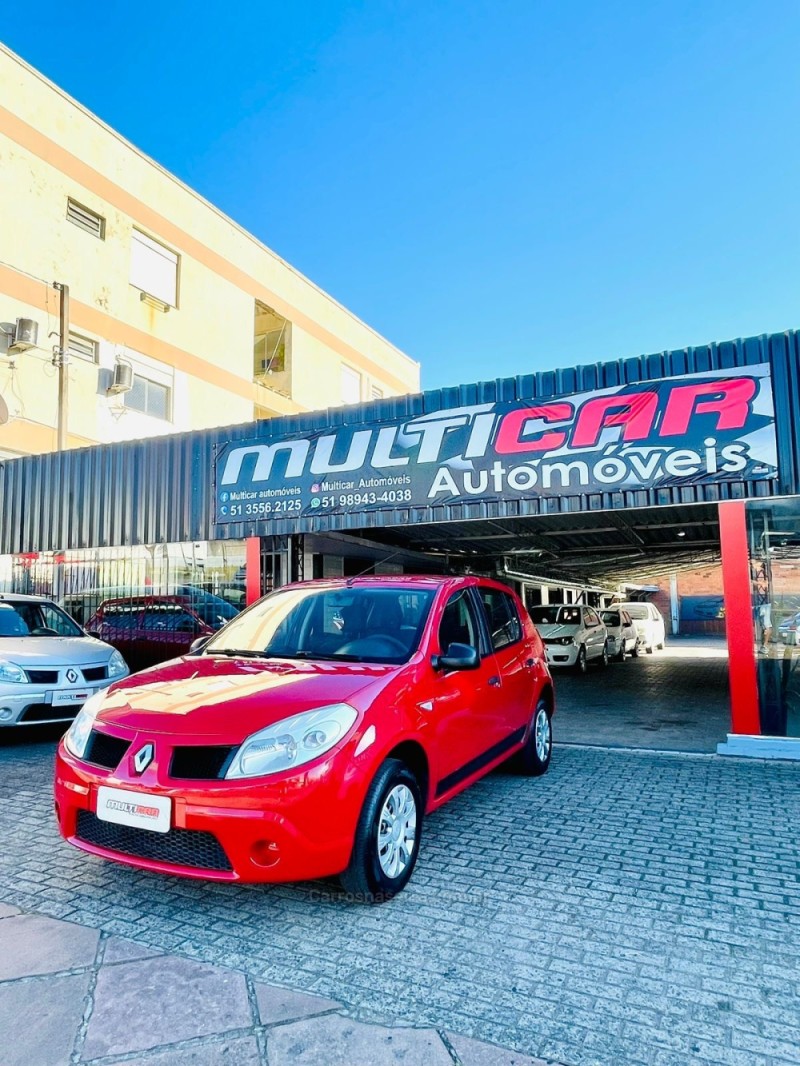SANDERO 1.0 AUTHENTIQUE 16V FLEX 4P MANUAL - 2010 - CAMPO BOM