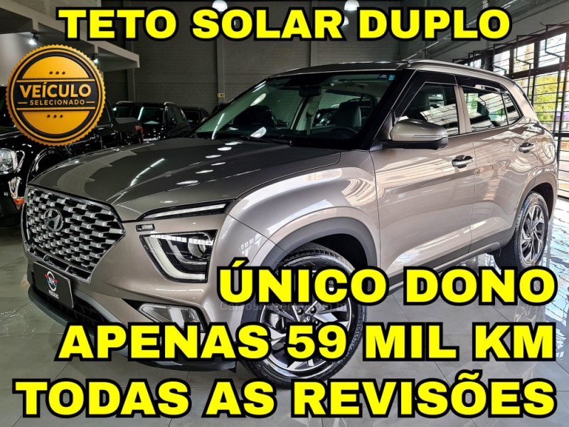 CRETA 1.0 PLATINUM TURBO 12V FLEX 4P AUTOMÁTICO - 2022 - NOVO HAMBURGO