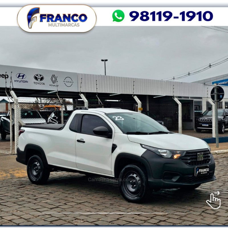 STRADA 1.4 ENDURANCE CS PLUS 8V FLEX 2P MANUAL - 2023 - VACARIA