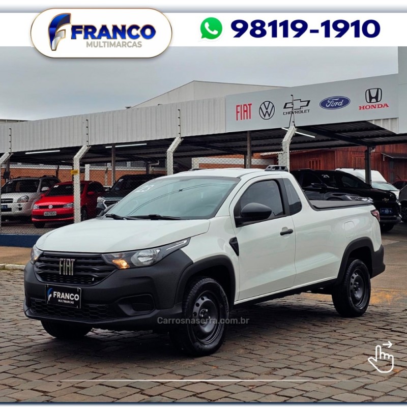 strada 1.4 endurance cs plus 8v flex 2p manual 2023 vacaria