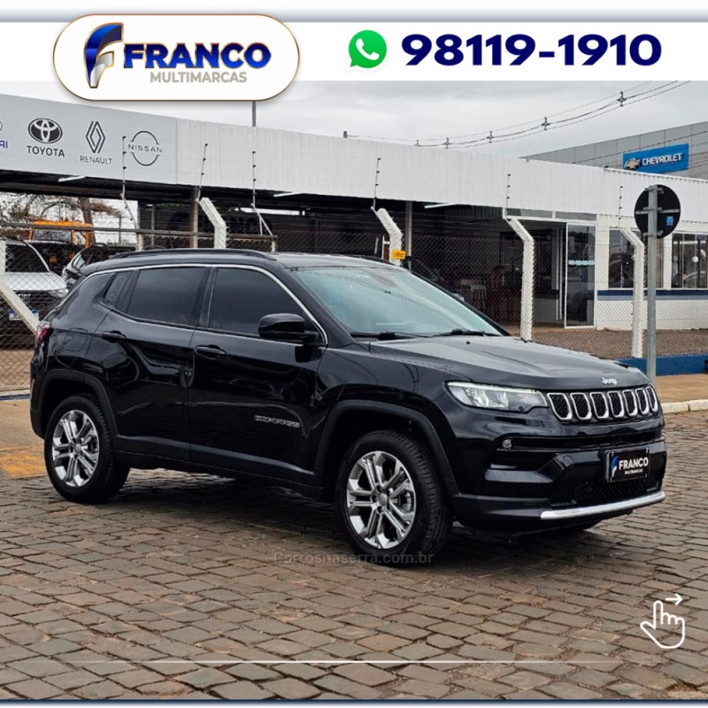 COMPASS 1.3 LONGITUDE T270 16V TURBO 4X2 FLEX 4P AUTOMÁTICO - 2022 - VACARIA