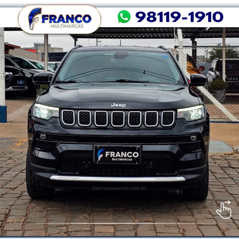 COMPASS 1.3 LONGITUDE T270 16V TURBO 4X2 FLEX 4P AUTOMÁTICO - 2022 - VACARIA