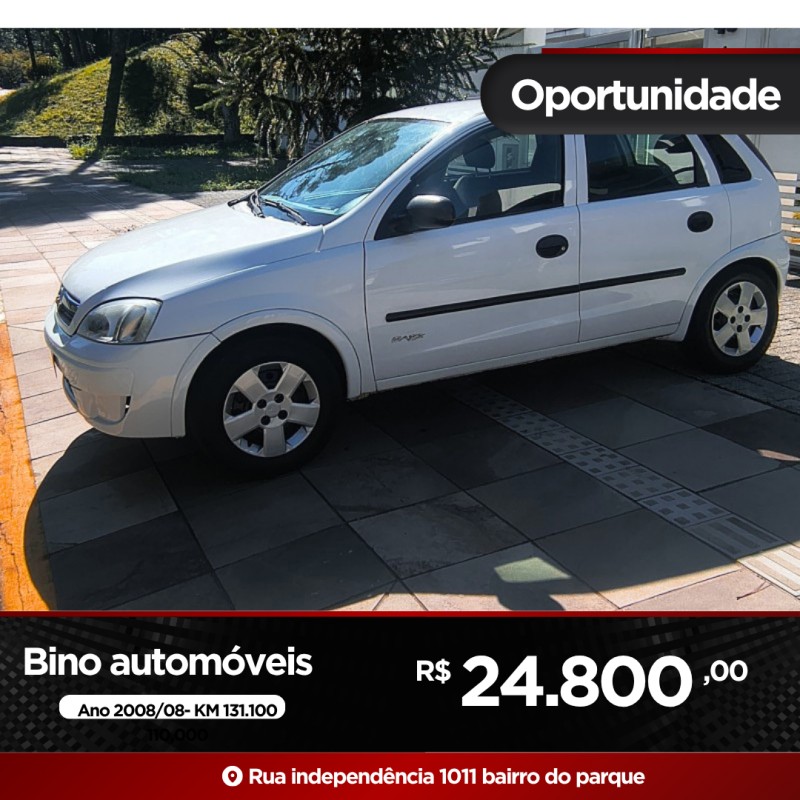 corsa 1.0 mpfi maxx 8v flex 4p manual 2008 farroupilha