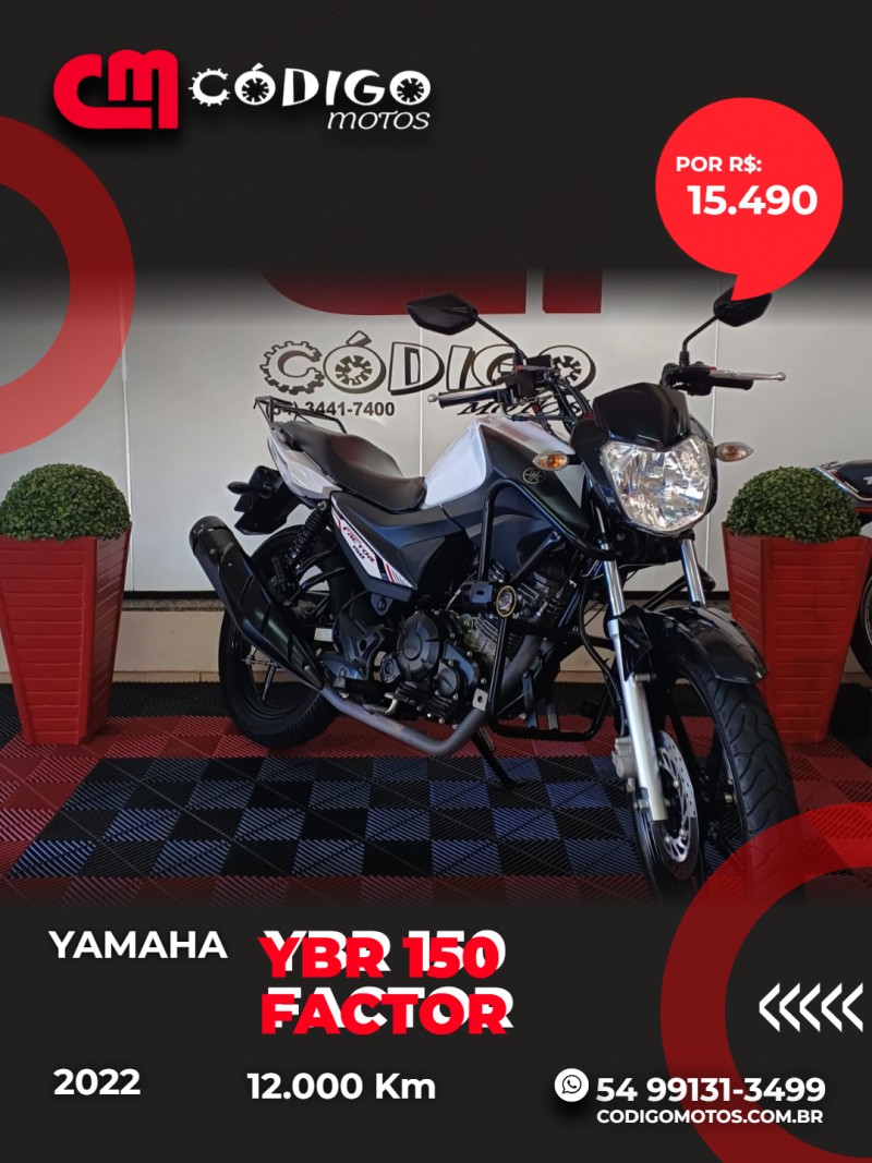 ybr 150 factor ed 2022 veranopolis