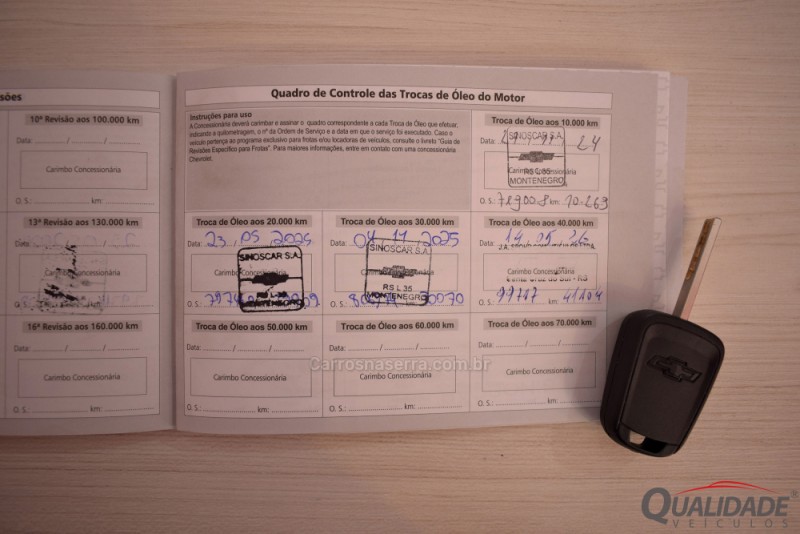 ONIX 1.0	LTZ PLUS 12V TURBO FLEX 4P AUTOMÁTICO - 2024 - SANTA CRUZ DO SUL