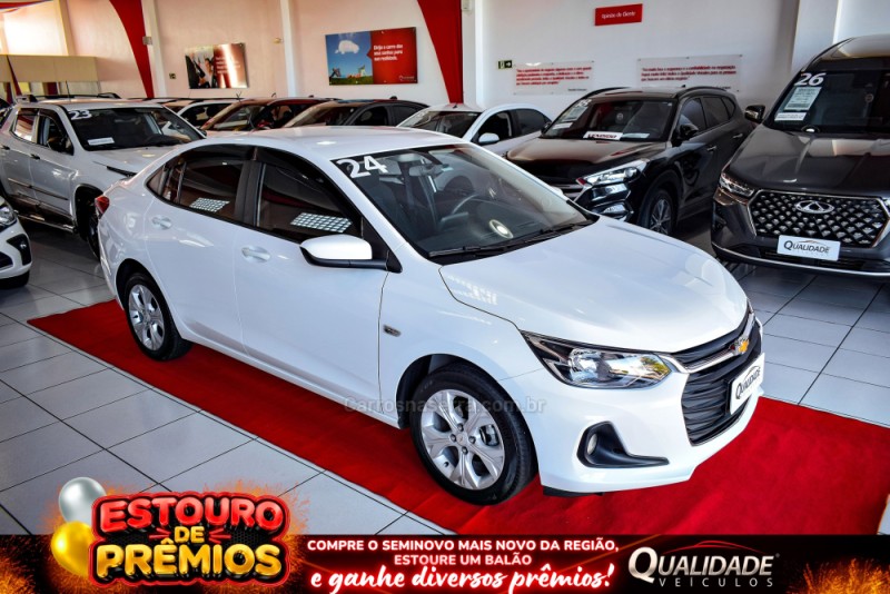 onix 1.0	ltz plus 12v turbo flex 4p automatico 2024 santa cruz do sul