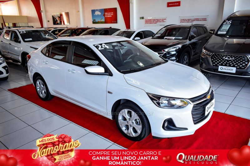onix 1.0	ltz plus 12v turbo flex 4p automatico 2024 santa cruz do sul