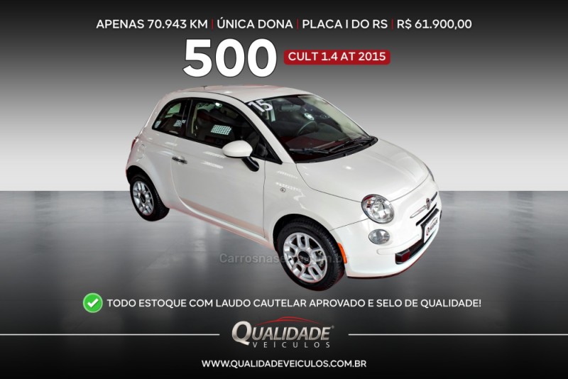 500 1.4 CULT 8V FLEX 2P AUTOMATIZADO