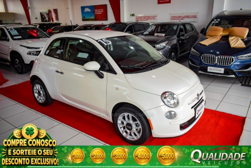 500 1.4 cult 8v flex 2p automatizado 2015 santa cruz do sul