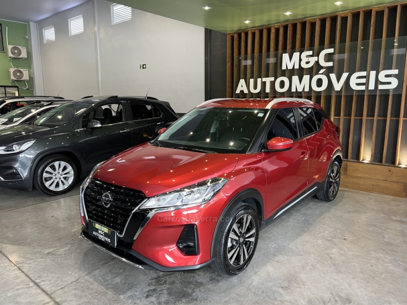 kicks 1.6 advance 16v flex 4p automatico 2022 caxias do sul