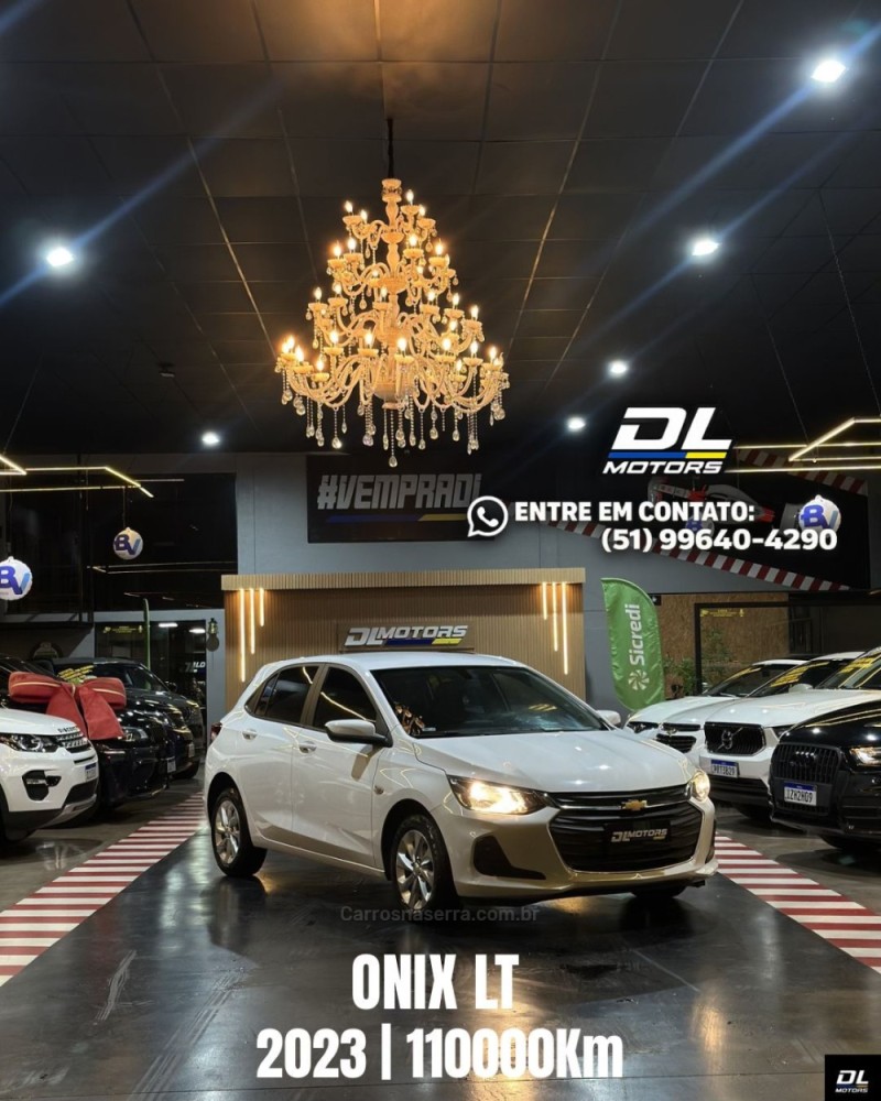 onix 1.0 lt 12v turbo flex 4p automatico 2023 lajeado
