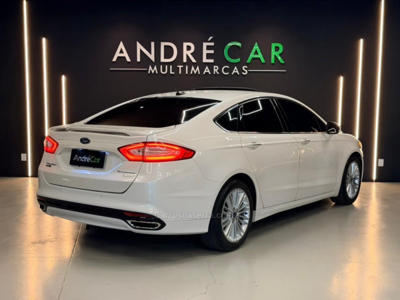 FUSION 2.0 TITANIUM GTDI ECOBOOST AWD AUTOMÁTICO - 2015 - ESTâNCIA VELHA