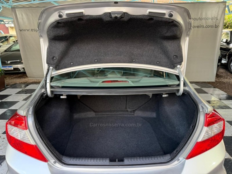 CIVIC 1.8 LXS 16V GASOLINA 4P AUTOMÁTICO - 2014 - NOVA PRATA