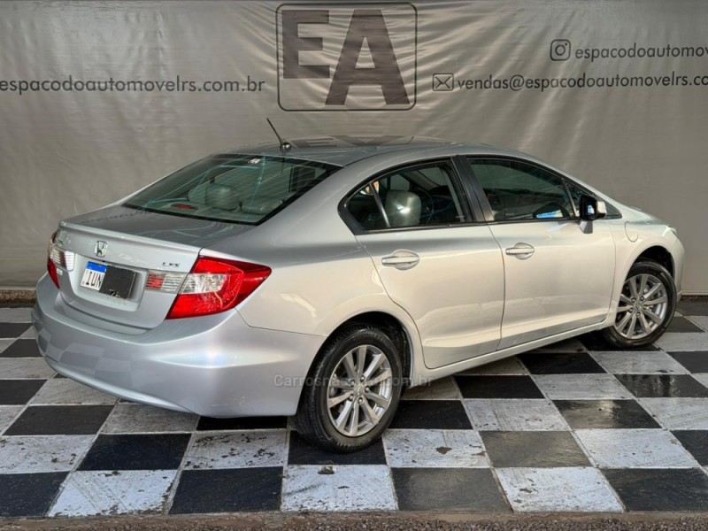 CIVIC 1.8 LXS 16V GASOLINA 4P AUTOMÁTICO - 2014 - NOVA PRATA