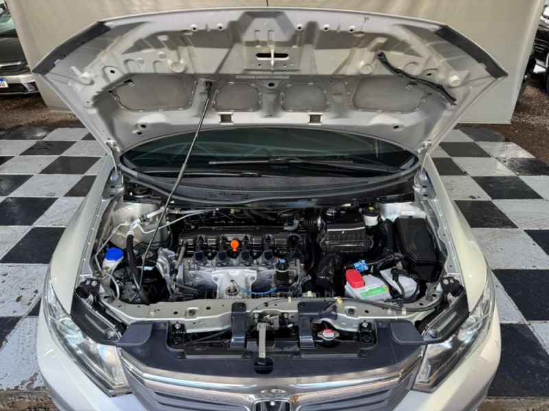 CIVIC 1.8 LXS 16V GASOLINA 4P AUTOMÁTICO - 2014 - NOVA PRATA