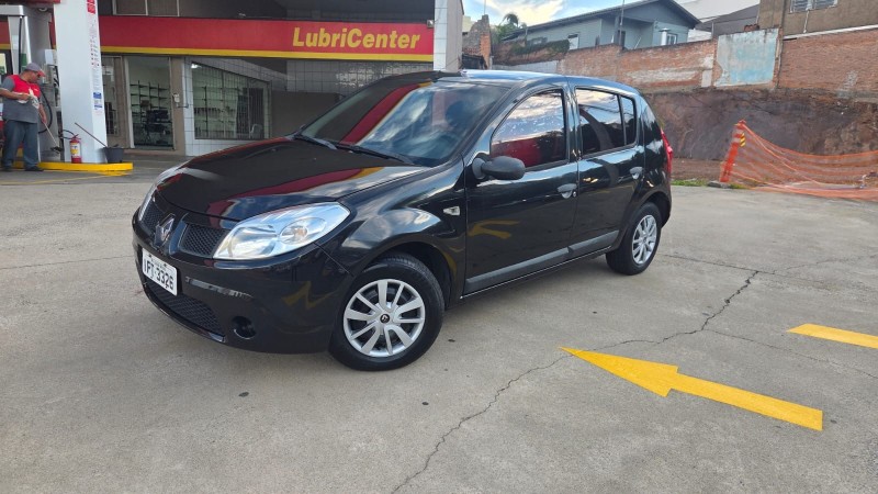 sandero 1.0 expression 16v flex 4p manual 2009 caxias do sul