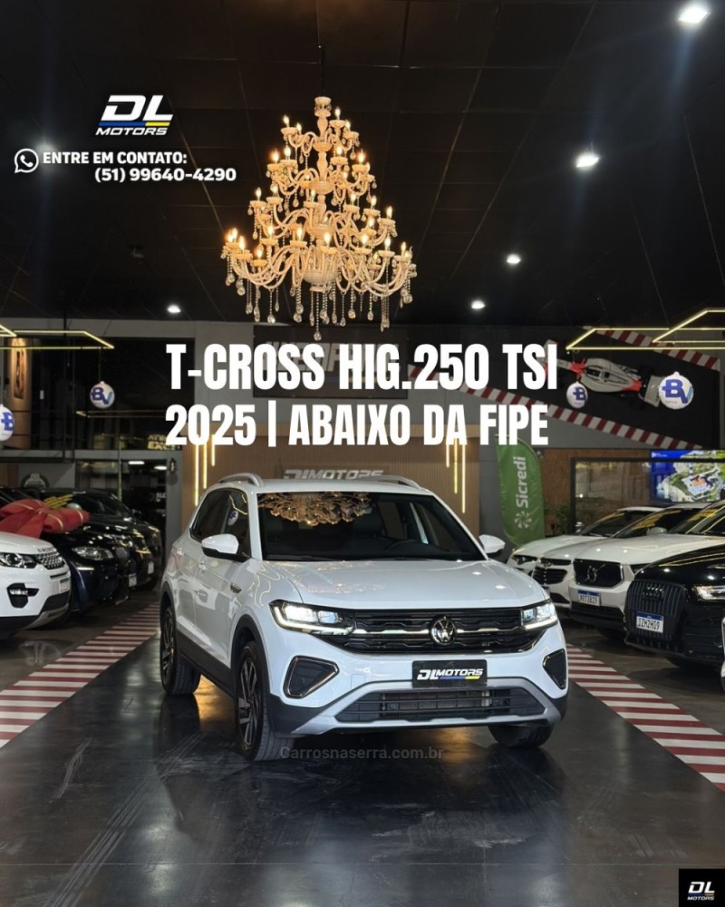 t cross 1.4 highline tsi 16v flex 4p automatico 2025 lajeado