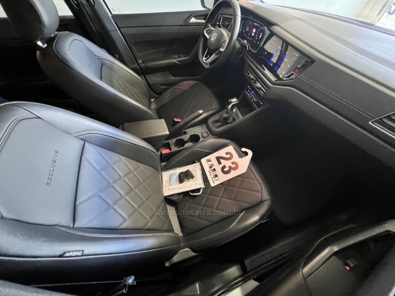VIRTUS 1.4 250 TSI 16V EXCLUSIVE FLEX 4P AUTOMÁTICO - 2023 - CARLOS BARBOSA