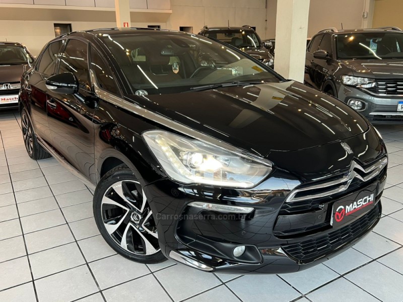 DS5 1.6 16V 165CV TURBO INTERCOOLER GASOLINA 4P AUTOMÁTICO - 2013 - CAXIAS DO SUL