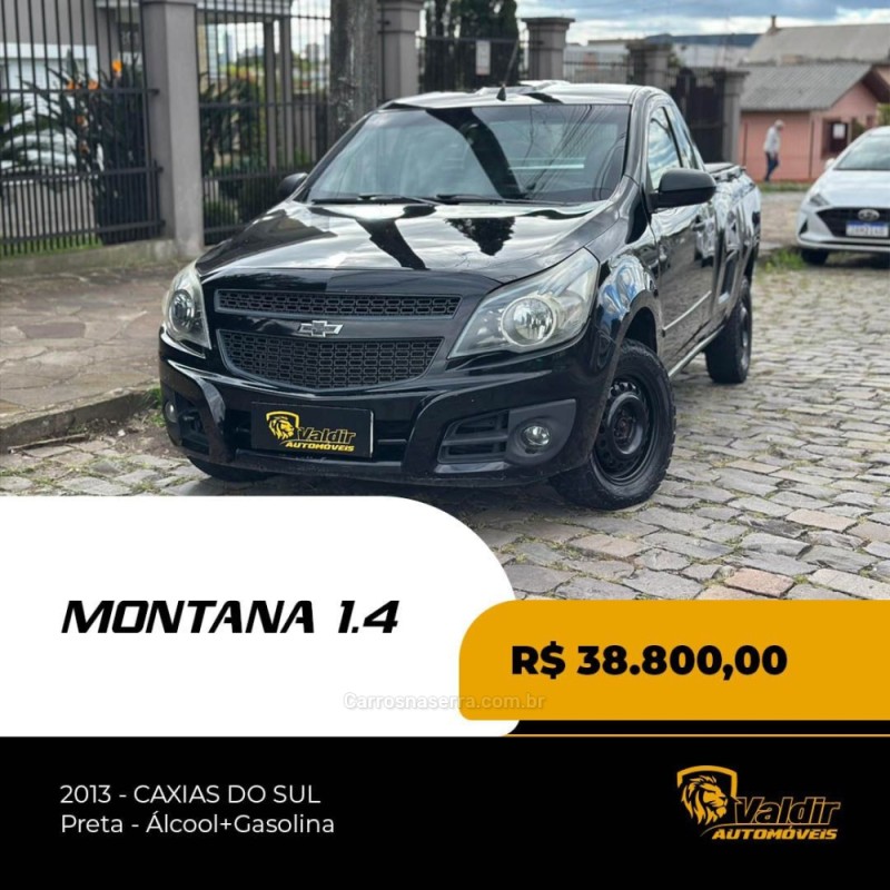 montana 1.4 mpfi ls cs 8v flex 2p manual 2013 caxias do sul