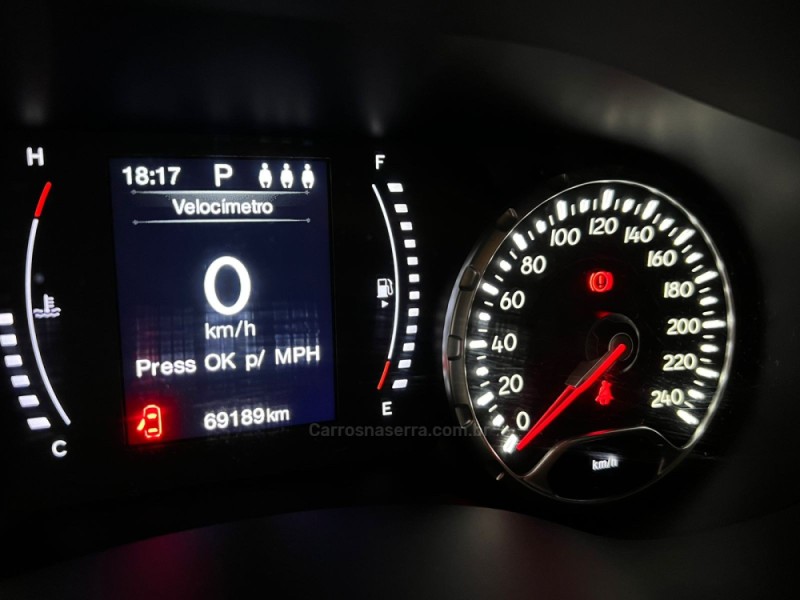 RENEGADE 2.0 16V TURBO DIESEL LONGITUDE 4P 4X4 AUTOMÁTICO - 2019 - CAXIAS DO SUL