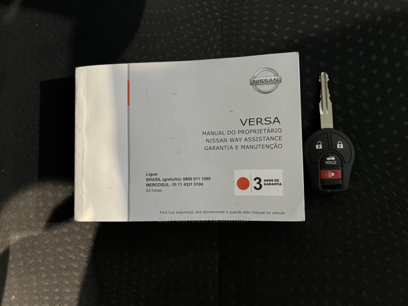 VERSA 1.6 16V FLEX SV 4P MANUAL - 2018 - CAXIAS DO SUL