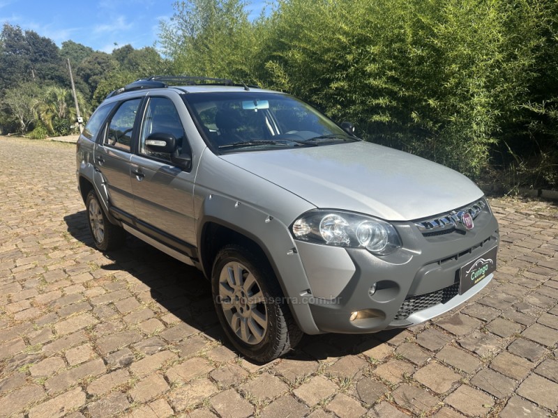 PALIO 1.8 MPI ADVENTURE LOCKER WEEKEND 16V FLEX 4P MANUAL - 2015 - NOVA PRATA