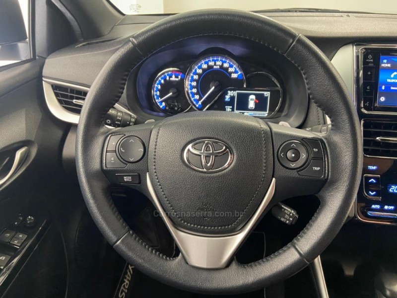 YARIS 1.5 X WAY 16V FLEX 4P AUTOMÁTICO - 2019 - FLORES DA CUNHA