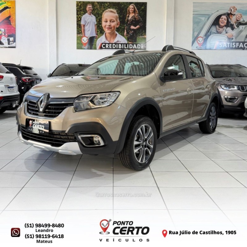 sandero 1.6 stepway 16v flex 4p automatico 2024 santa cruz do sul