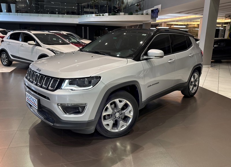 COMPASS 2.0 16V FLEX LIMITED AUTOMÁTICO - 2018 - FARROUPILHA