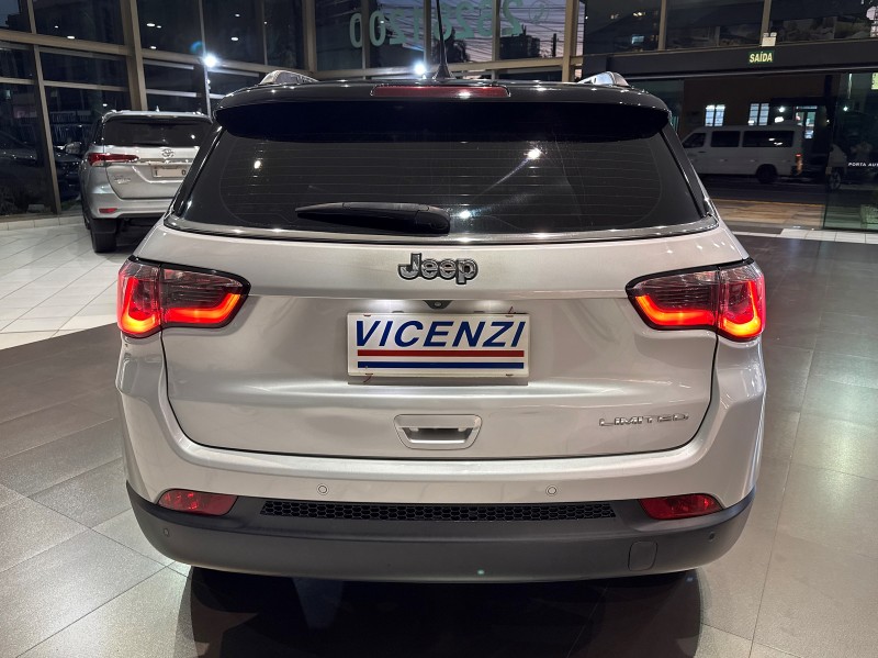 COMPASS 2.0 16V FLEX LIMITED AUTOMÁTICO - 2018 - FARROUPILHA